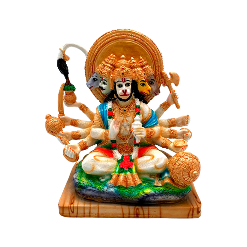 Acrylic Panch-Mukhi Hanuman Murti
