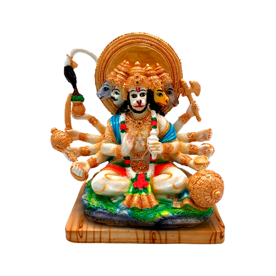 Acrylic Panch-Mukhi Hanuman Murti